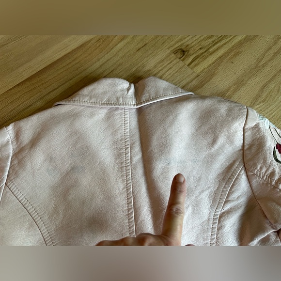 C&C California Vegan Leather Embroidered Jacket - Picture 7 of 11